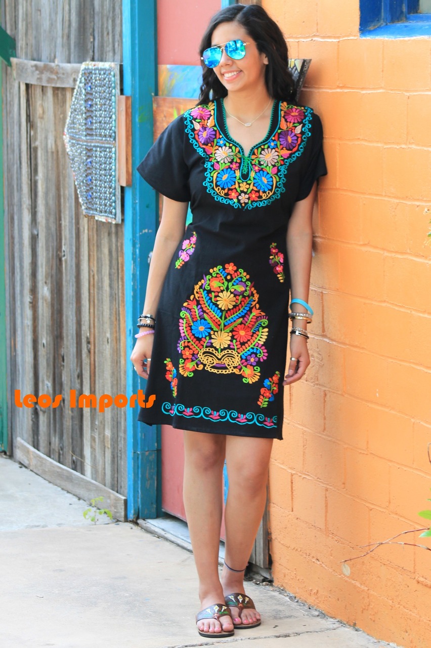 Mexican Dress Moni Short Mini Dress